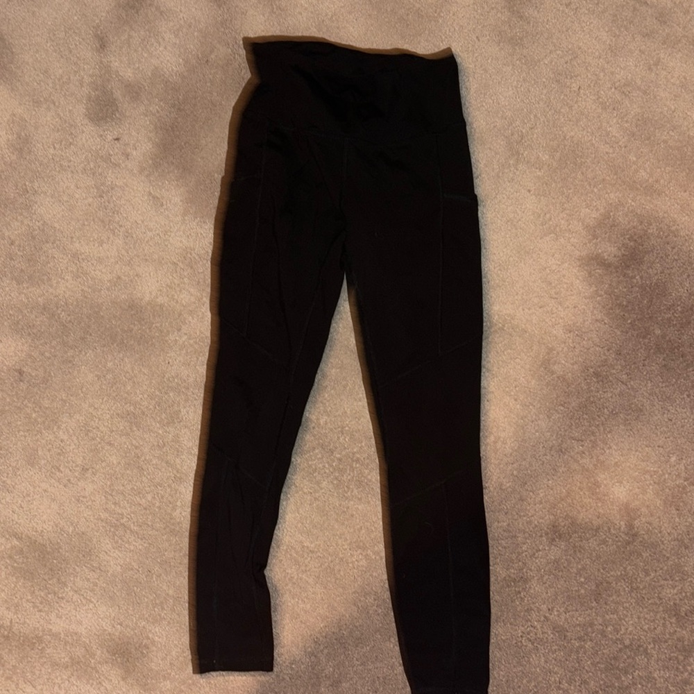 Black Rebook Leggings